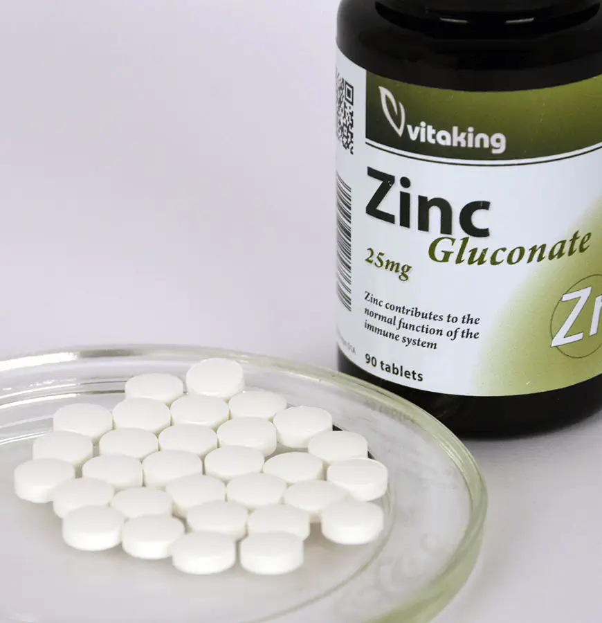 Cink Glükonát 25mg - 90 tabletta - Vitaking