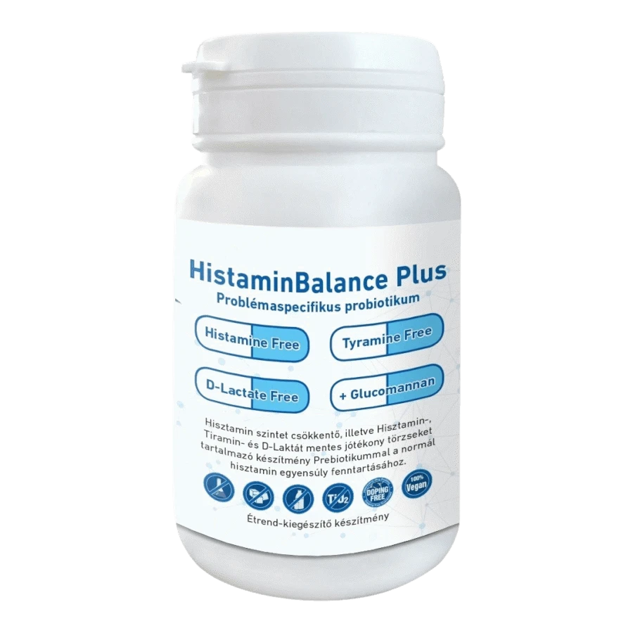 HistaminBalance Plus problémaspecifikus probiotikum (60 db) 
