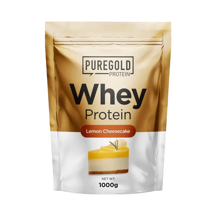Whey Protein fehérjepor - 1 000 g - PureGold - citromos sajttorta