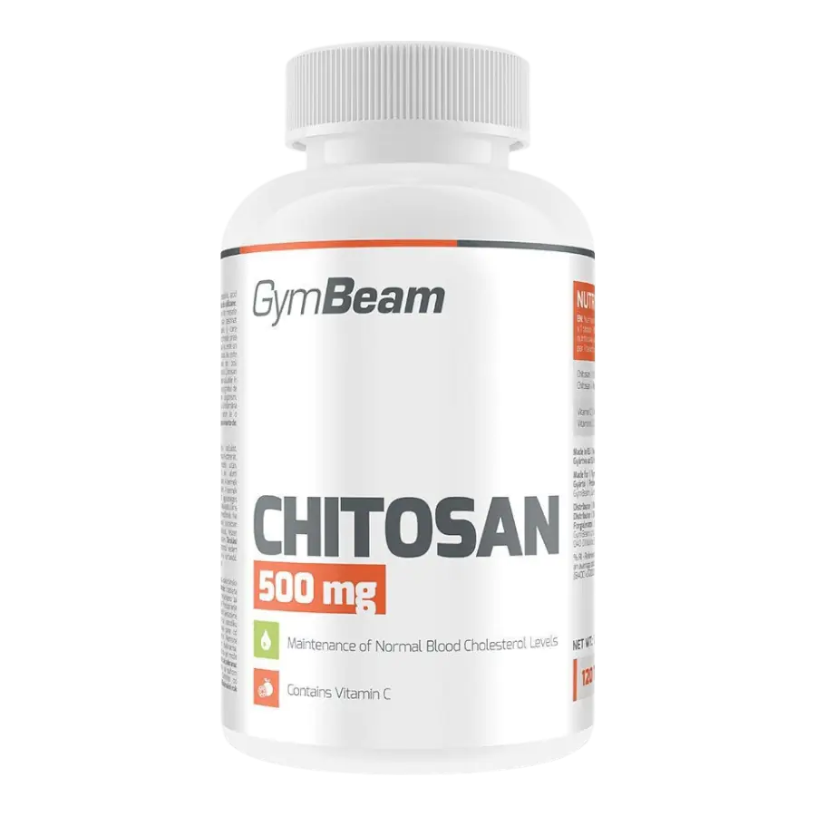 Chitosan 500 mg - 120 tabletta - GymBeam