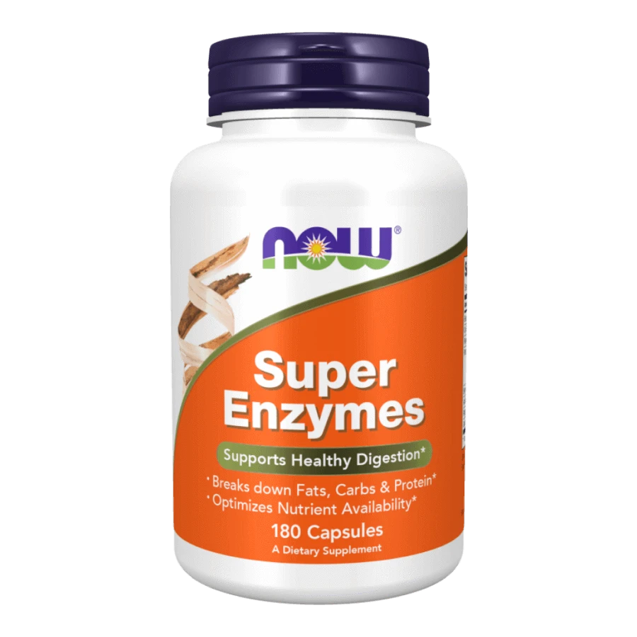 Super Enzymes - 180 kapszula - NOW Foods