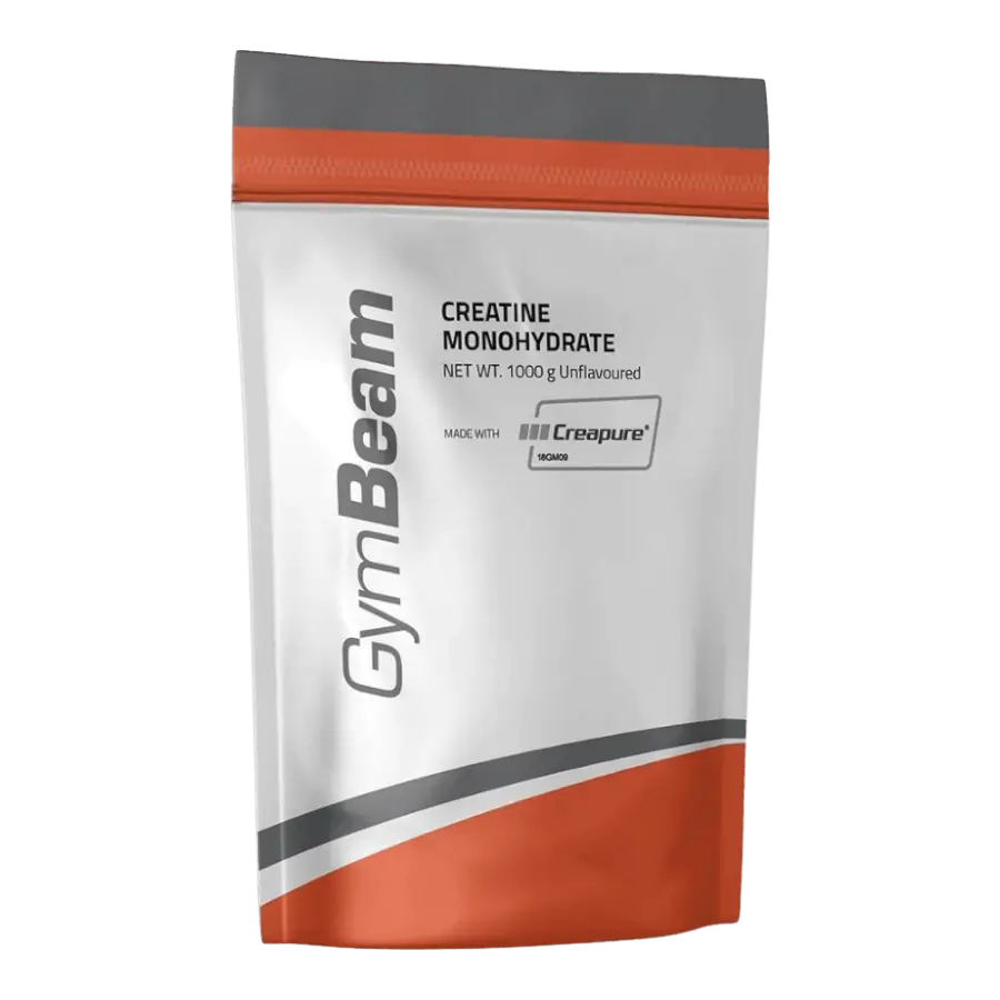 Mikronizált kreatin monohidrát (100% Creapure) - 500 g - ízesítetlen - GymBeam