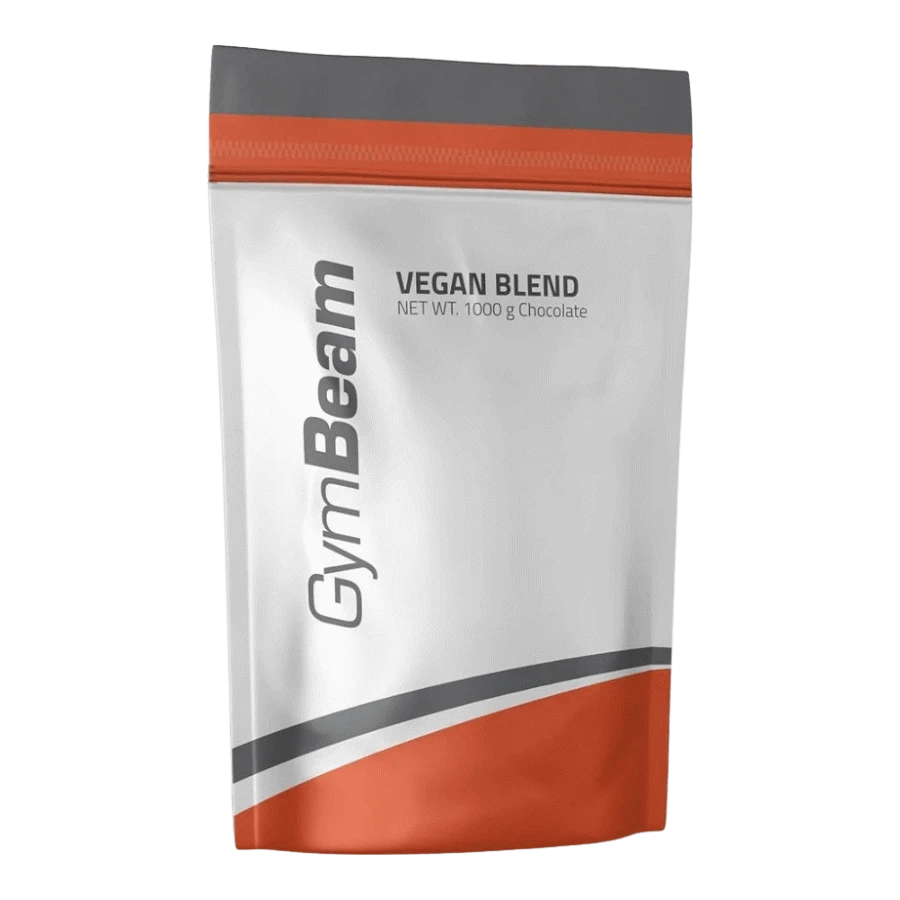 Vegan Blend fehérje - 1000 g - csokoládé - GymBeam