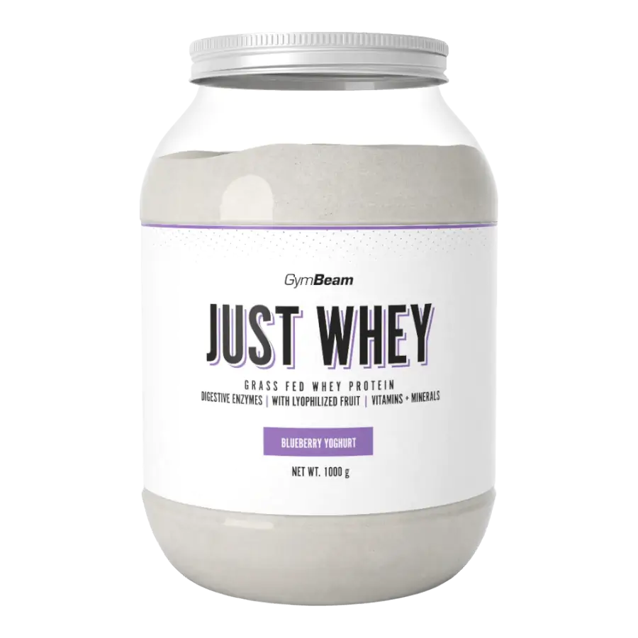 Just Whey fehérje - 1000 g - áfonya joghurt - GymBeam