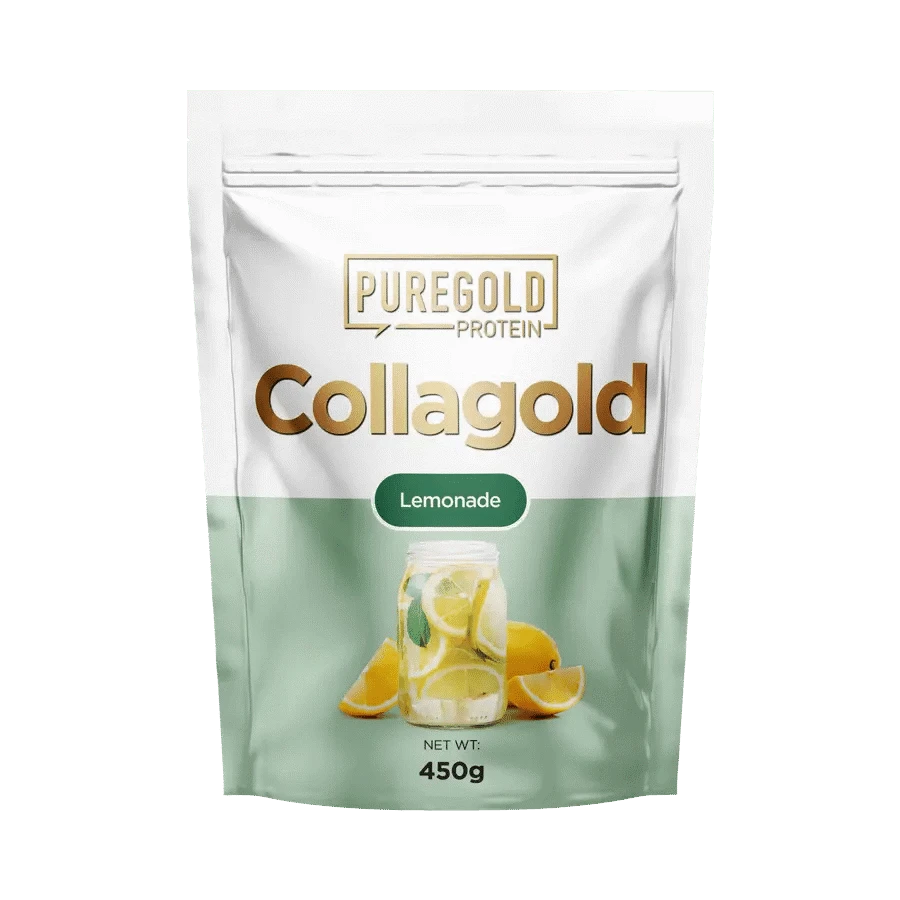 CollaGold Marha és Hal kollagén italpor hialuronsavval - Lemonade - 450g - PureGold