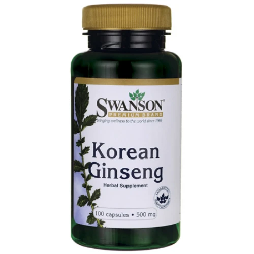 SWANSON KOREAN GINSENG 500 MG - 100 DB