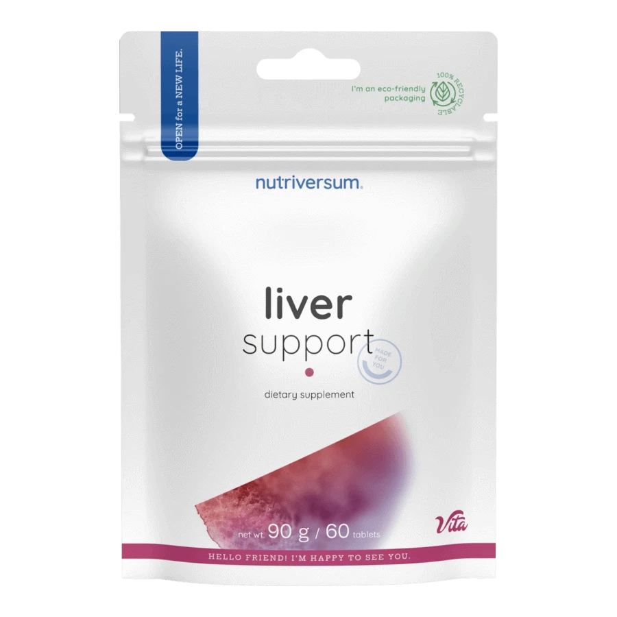 Liver Support - 60 tabletta - Nutriversum