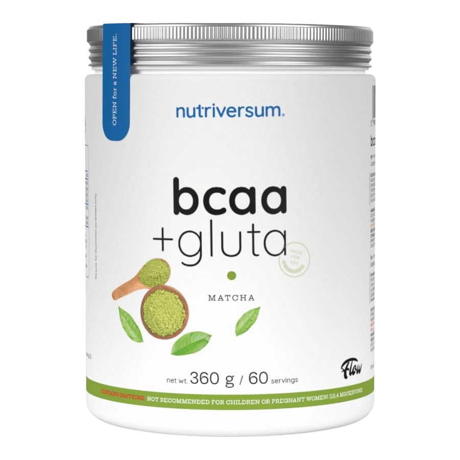 BCAA + GLUTA - 360 g - matcha - Nutriversum