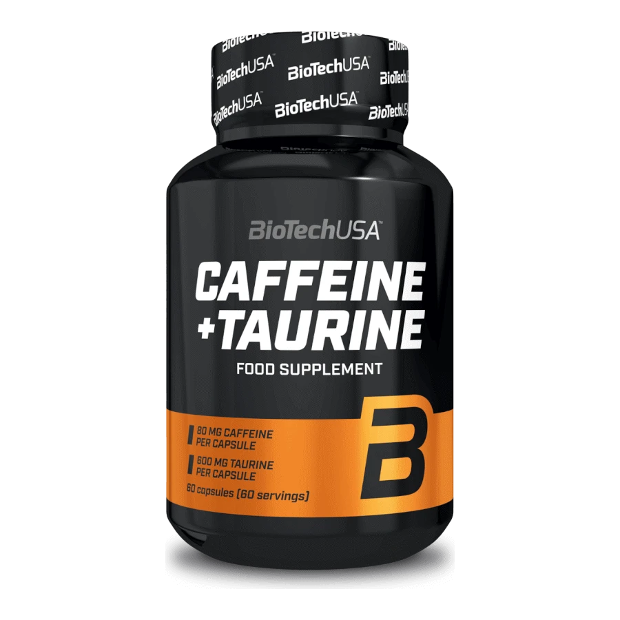 Caffeine and Taurine 60 kapszula - BioTech USA