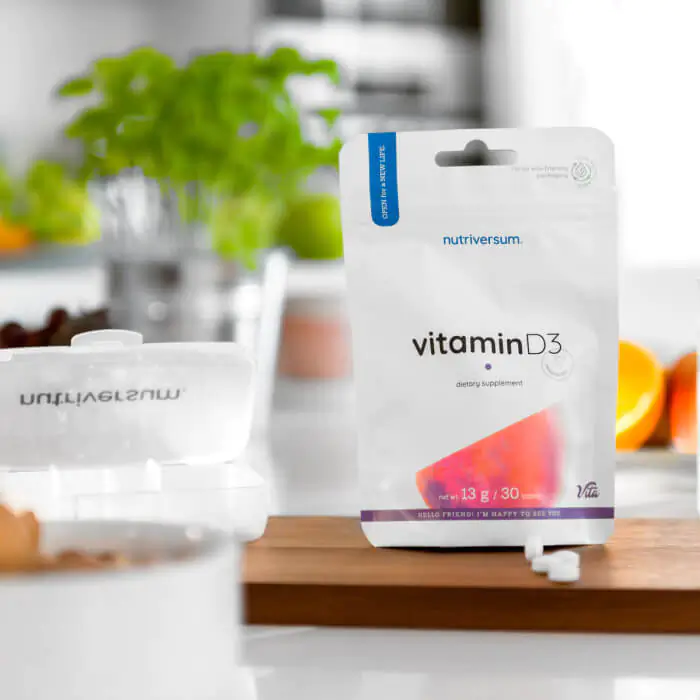 Vitamin D3 - 30 tabletta - Nutriversum