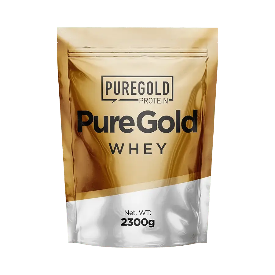 Whey Protein fehérjepor - 2300 g - PureGold - cookies &amp; cream