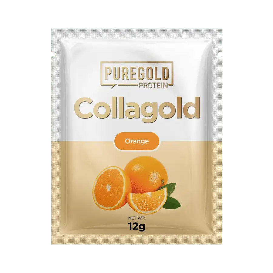 CollaGold Marha és Hal kollagén italpor hialuronsavval - Orange Juice - 12g - PureGold