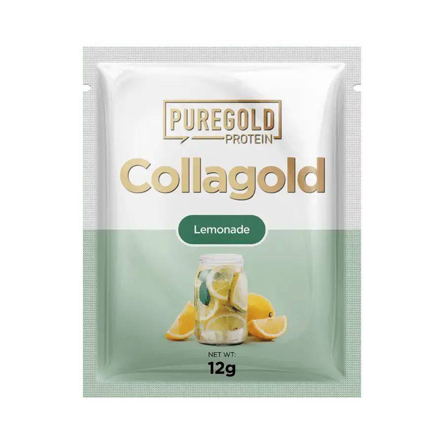 CollaGold Marha és Hal kollagén italpor hialuronsavval - Lemonade - 12g - PureGold