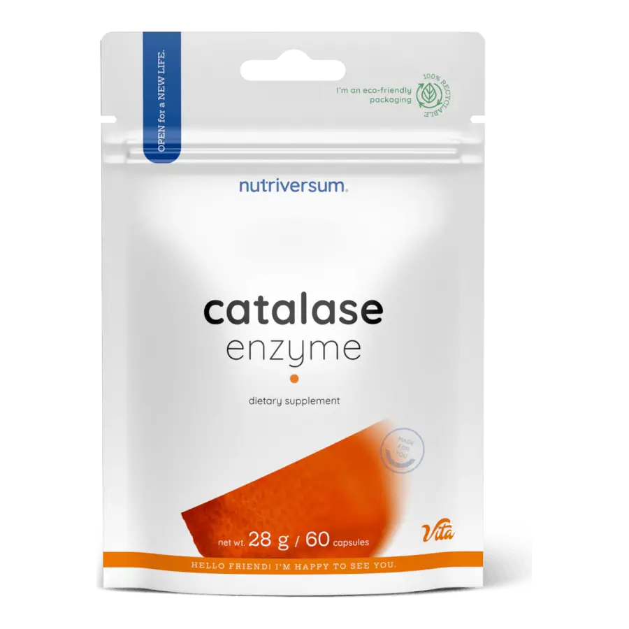 Catalase Enzyme kataláz enzim - 60 kapszula - Nutriversum