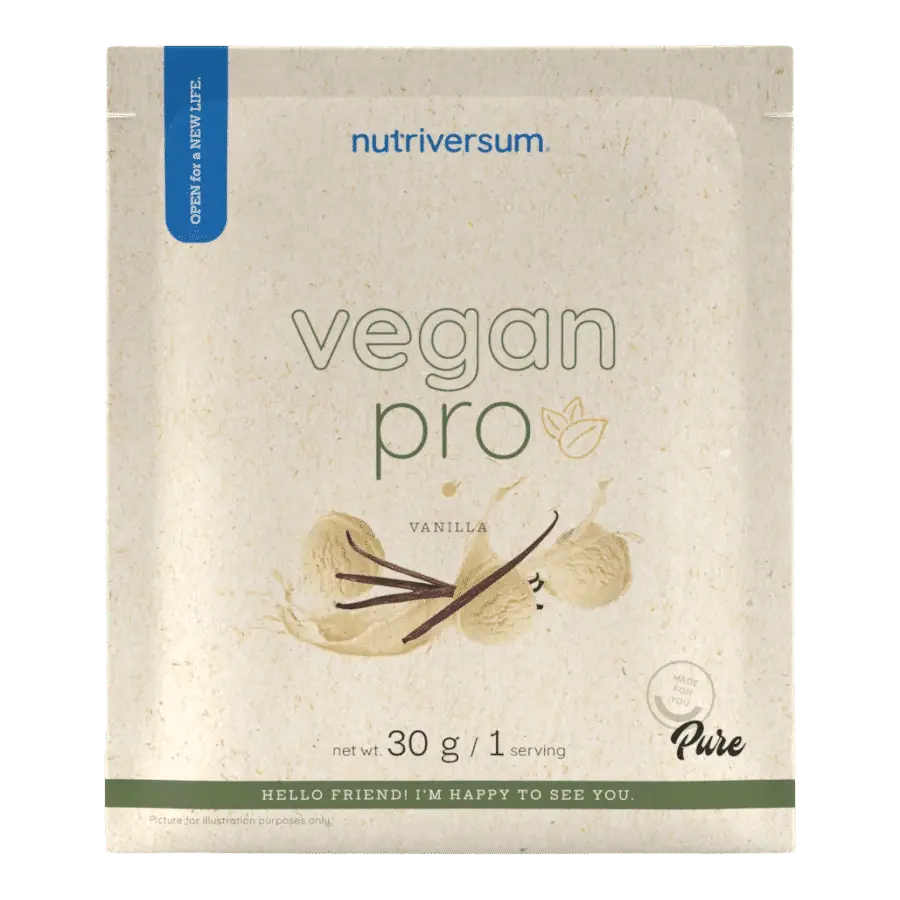 Vegan Pro - 30 g - vanília - Nutriversum
