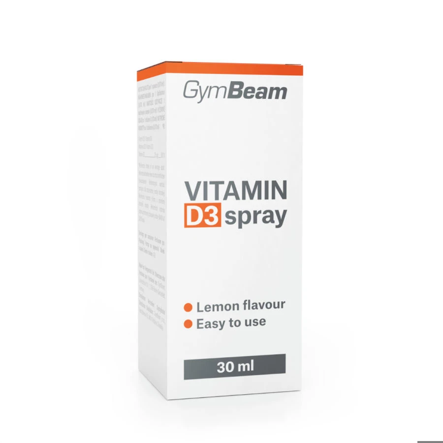 D3-vitamin spray - 30 ml - citrom - GymBeam