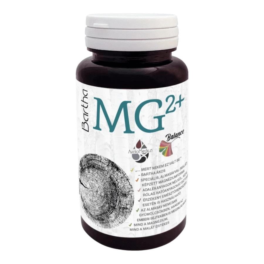 Bartha MG2+ (Magnézium-malát 100 mg) - 80 kapszula - Freyagena Balance