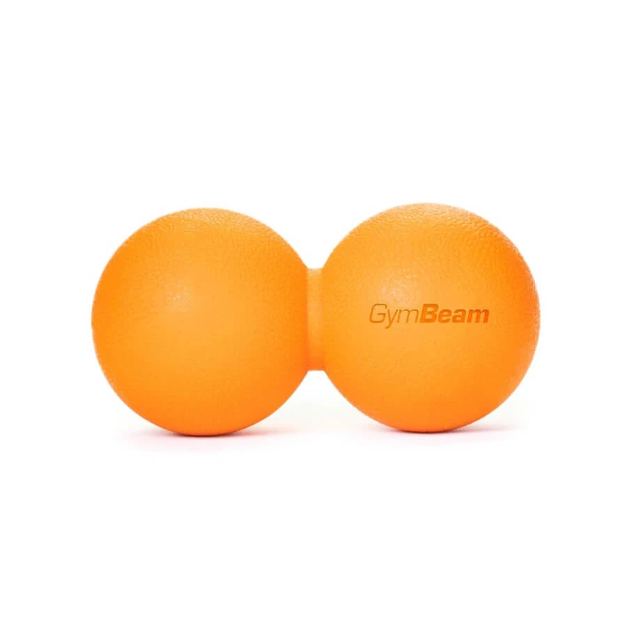 Masszázs segédeszköz DuoRoll Orange - GymBeam