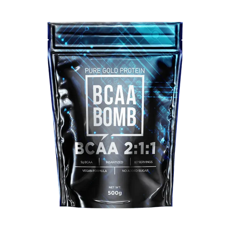 BCAA Bomb 2:1:1 500g aminosav italpor - eper - PureGold