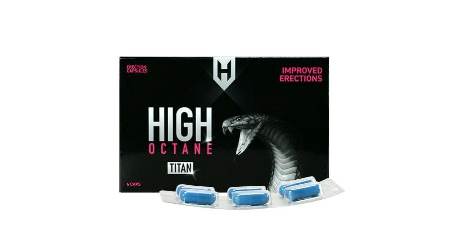 HIGH OCTANE TITAN ERECTION KAPSZULA - 6 DB