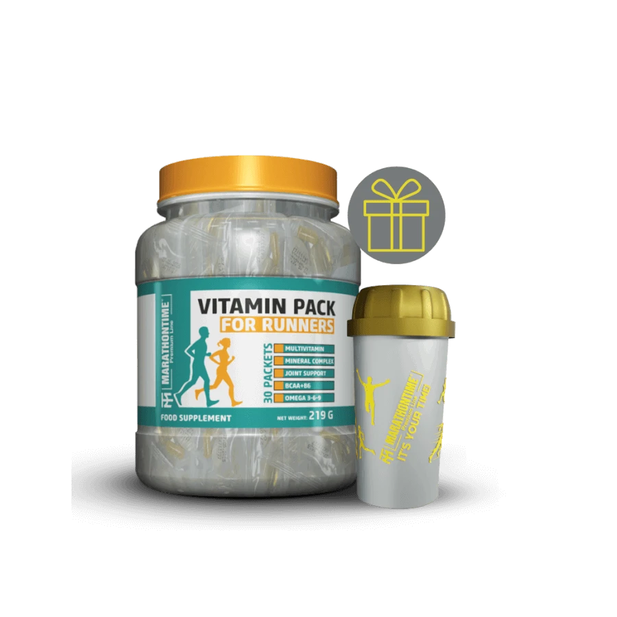 Runner Pack- 30 tasakos Komplex vitamincsomag Futóknak - Marathontime