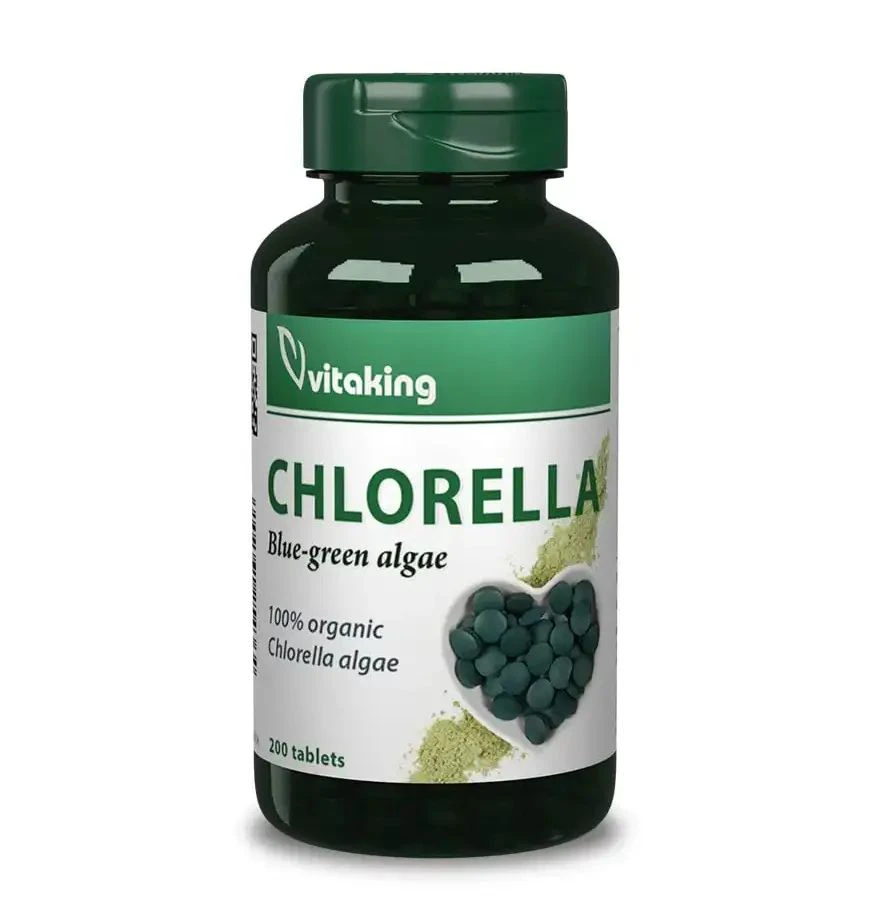 100% Chlorella alga - 200 tabletta - Vitaking