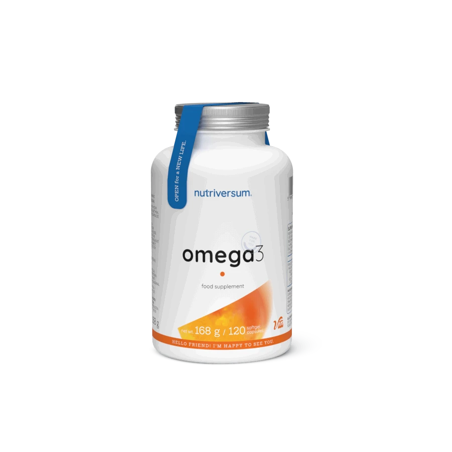 Omega 3 halolaj 120 kapszula - Nutriversum