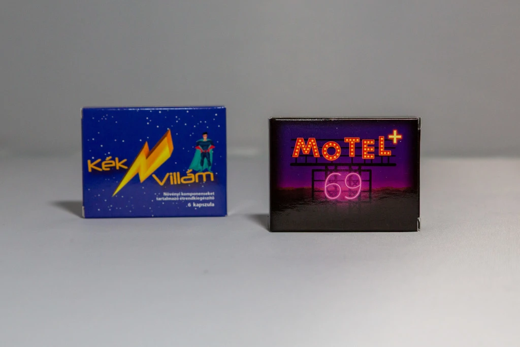Motel 69 Kapszula Férfiaknak 2 db + KÉK VILLÁM - 6 DB