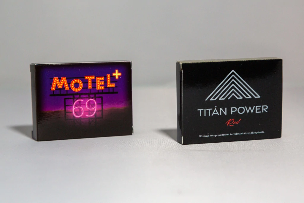 Motel 69 Kapszula Férfiaknak 2 db + TITÁN POWER red -  3 DB