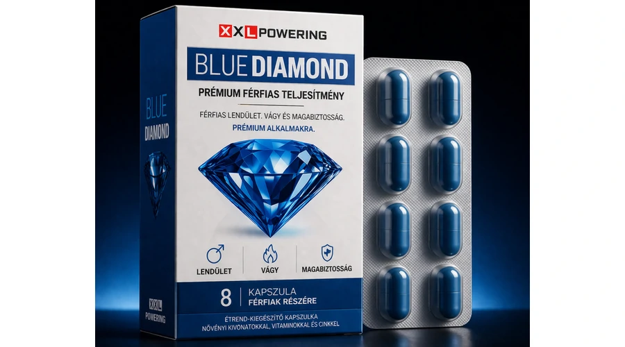 BLUE DIAMOND by XXL POWERING prémium teljesítmény - 8 DB