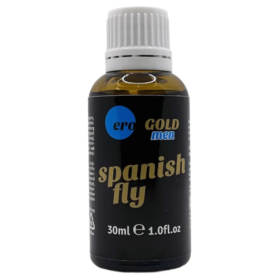 HOT ero Gold Men Spanish Fly - vágyfokozó csepp férfiaknak