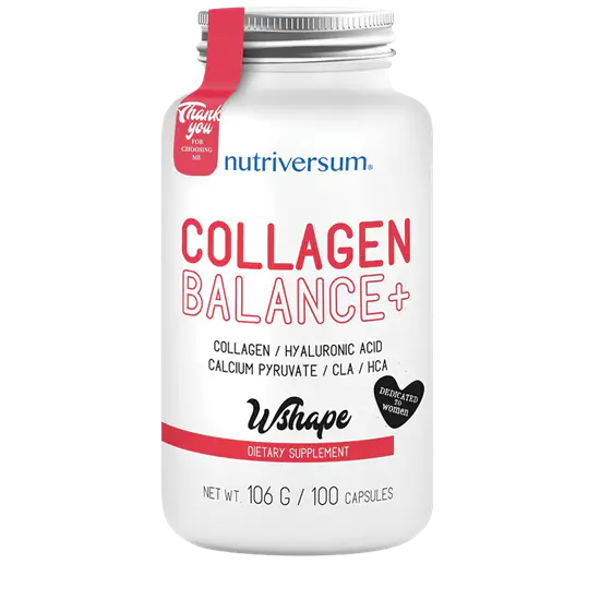 Collagen Balance+ - 100 kapszula - WSHAPE - Nutriversum