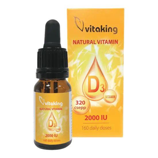 D3-Vitamin 2000NE cseppek 10ml - Vitaking