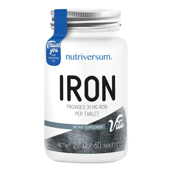 Iron - 60 tabletta - VITA - Nutriversum