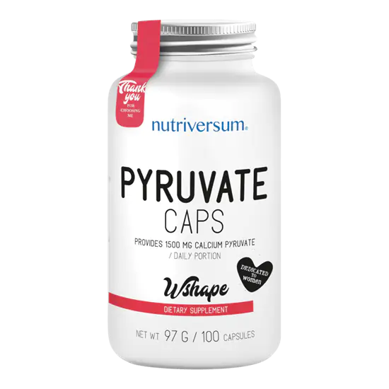 Pyruvate - 100 kapszula - WSHAPE - Nutriversum