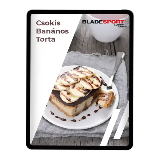 Blade Recept E-Book IX.: Csokis Banános Torta
