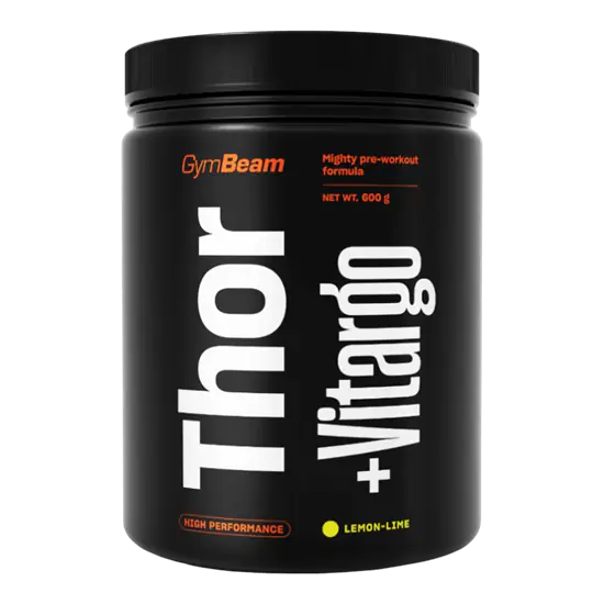 Thor Fuel + Vitargo edzés előtti serkentő - 600 g - citrom-lime - GymBeam