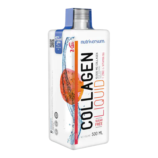 Collagen liquid Sugar Free - 10.000 mg - 500 ml - VITA - Nutriversum - mangó