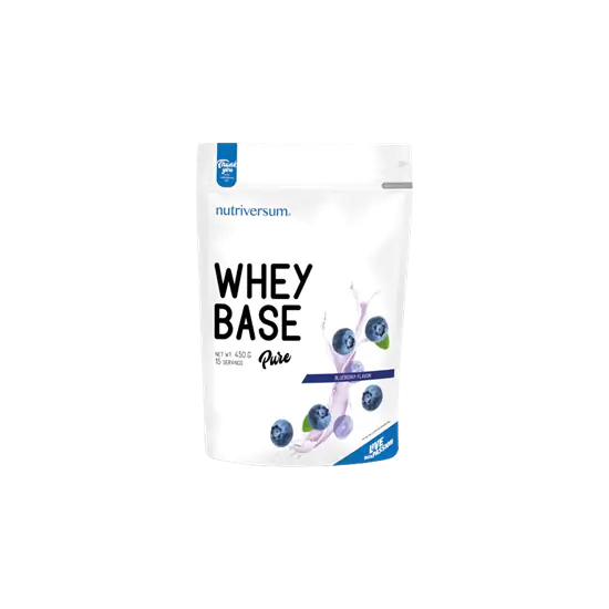 Whey BASE - 450 g - PURE - Nutriversum - áfonya