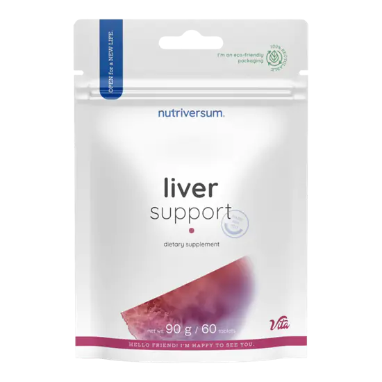 Liver Support - 60 tabletta - Nutriversum