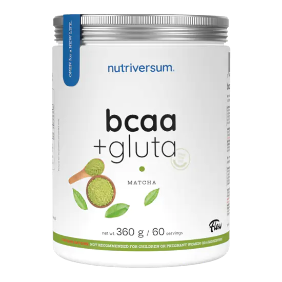 BCAA + GLUTA - 360 g - matcha - Nutriversum