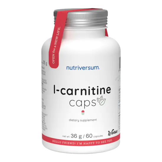 L-Carnitine Caps - 60 kapszula - Nutriversum