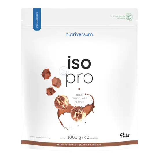 ISO PRO - 1000 g - tejcsokoládé - Nutriversum