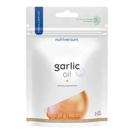 Garlic Oil - 60 lágyzselatin kapszula - Nutriversum