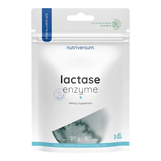Lactase Enzyme - 60 tabletta - Nutriversum