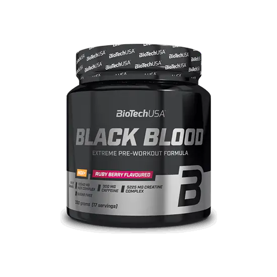 Black Blood NOX+ 330g ruby berry - BioTech USA