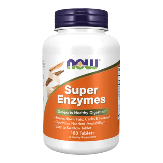 Super Enzymes - 180 tabletta - NOW Foods