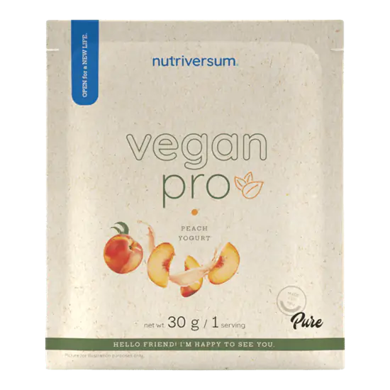 Vegan Pro - 30 g - barack-joghurt - Nutriversum