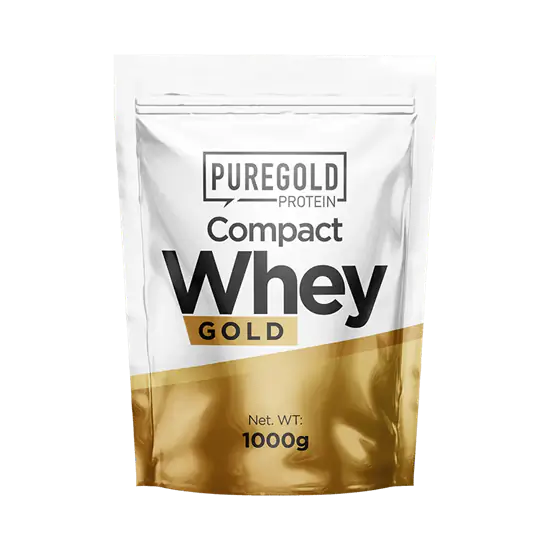 Compact Whey Gold fehérjepor - 1000 g - PureGold - áfonyás sajttorta