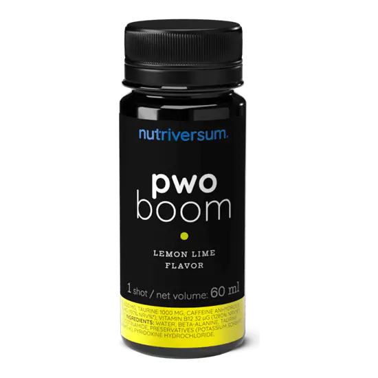 PWO Boom - 60ml - citrom-lime - Nutriversum